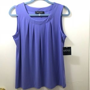 Kasper Sleeveless Top NWT